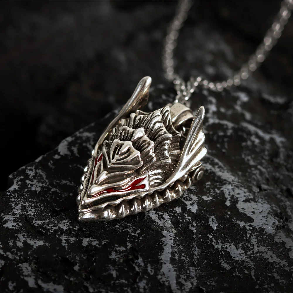 Ожерелье-Броня черного цвета с изображением героев аниме аксессуары для косплея