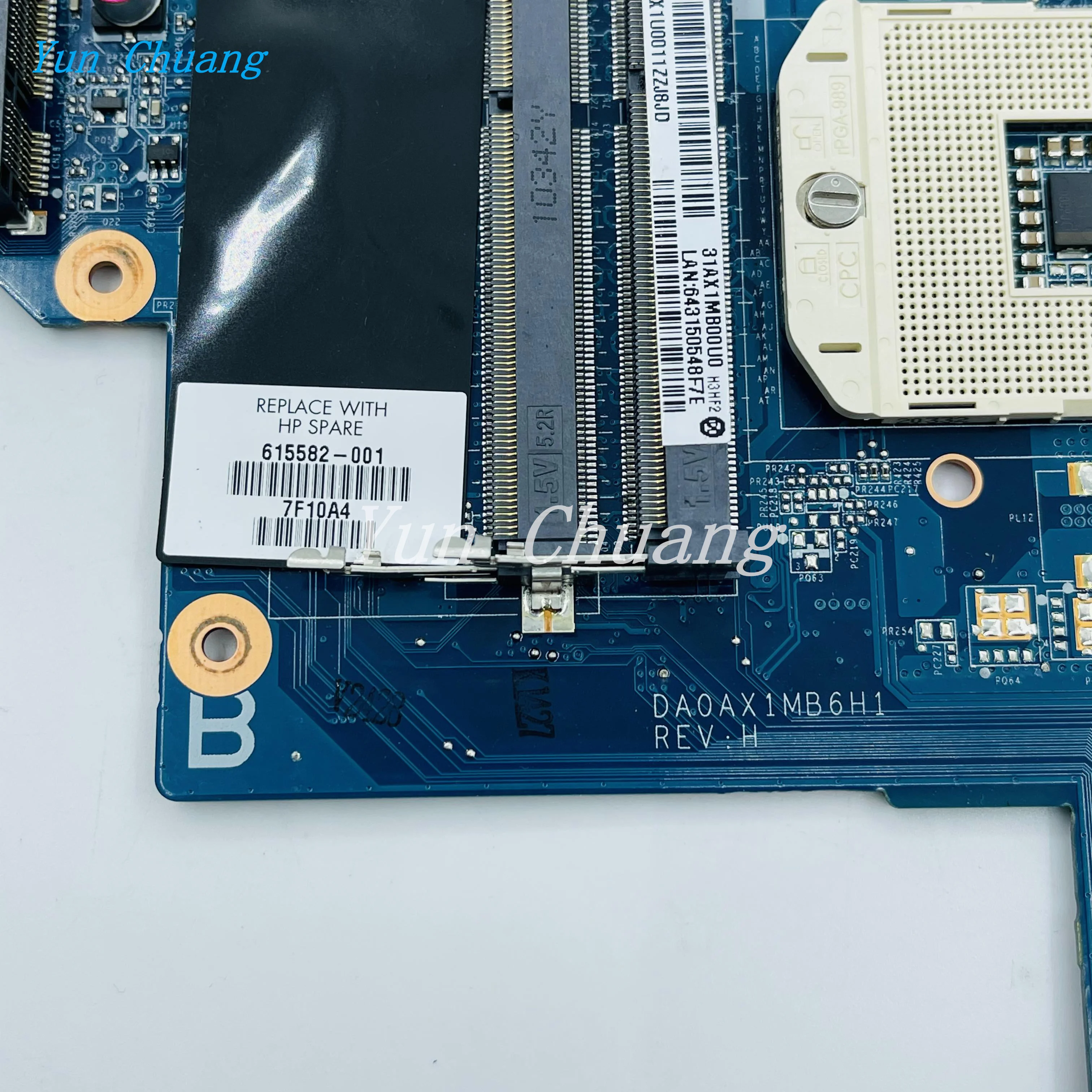 615582-001 631596-001 615580-001 608824-001 для ноутбука HP CQ42 G42 G62 CQ62 материнская плата DAOAX1MB6F0 DA0AX1MB6H1