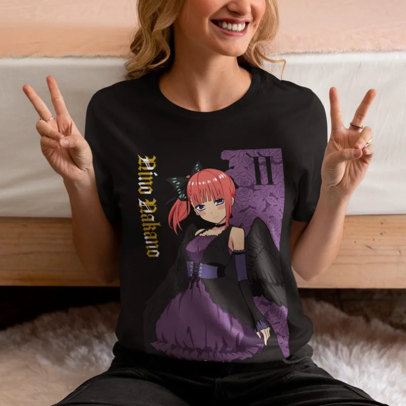 Футболка Nino Nakano Hot 5-Tobun no Hanayome Подарочная рубашка