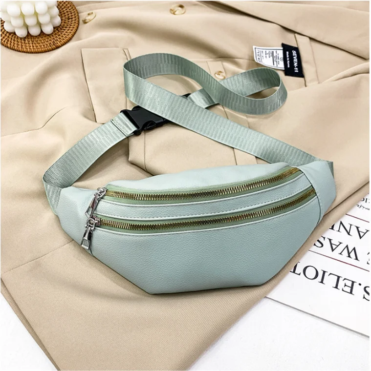 

2022 New Women Waist Bag Fashion Chest Bag Women High Quality Waist Pack