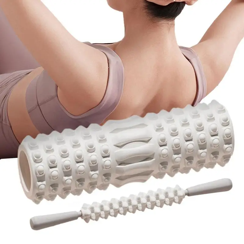 

Deep Roller Stretching Foam Muscles Back Density Yoga Relax Massage Roller Training Medium Tool For Massage Tissue Exercise