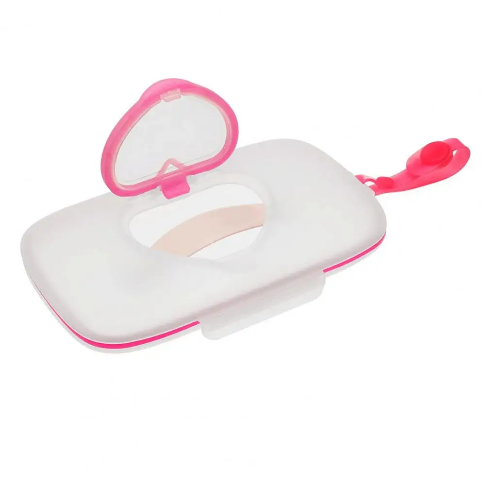 

Modern Wet Wipe Dispenser Portable Slim Outdoor Baby Tissue Dispenser Box Solid PP Wet Wipe Storage Box Traveling Supplies
