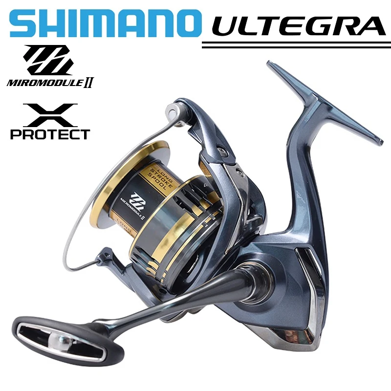 

Shimano 10Kg Max Drag Power Full Metal Spool Grip Saltwater Freshwater Spinning Reel Suitable For Any Fish Species Fishing Line