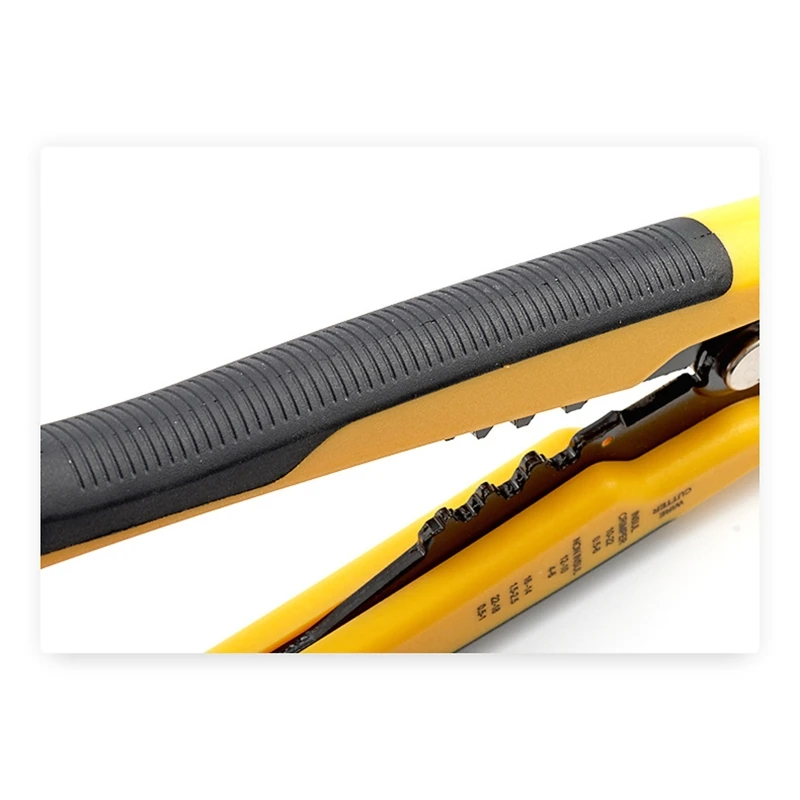 8inches Crimper Cable Cutter Automatic Wire Stripper Multifunctional Stripping Hand Tools Crimping Pliers Terminal Hand Tools