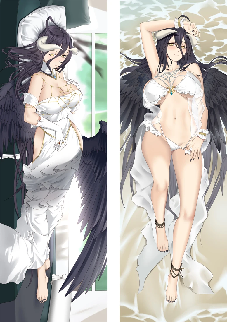 

Albedo Dakimakura Overlord Аниме Сексуальная Подушка Чехол Наволочка обнимающая подушка для всего тела чехол домашнее постельное белье Декор подарок о...