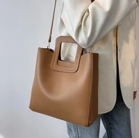2022new retro tote bag high quality ladies casual handbag fashion trendy all match large capacity messenger bag small square bag