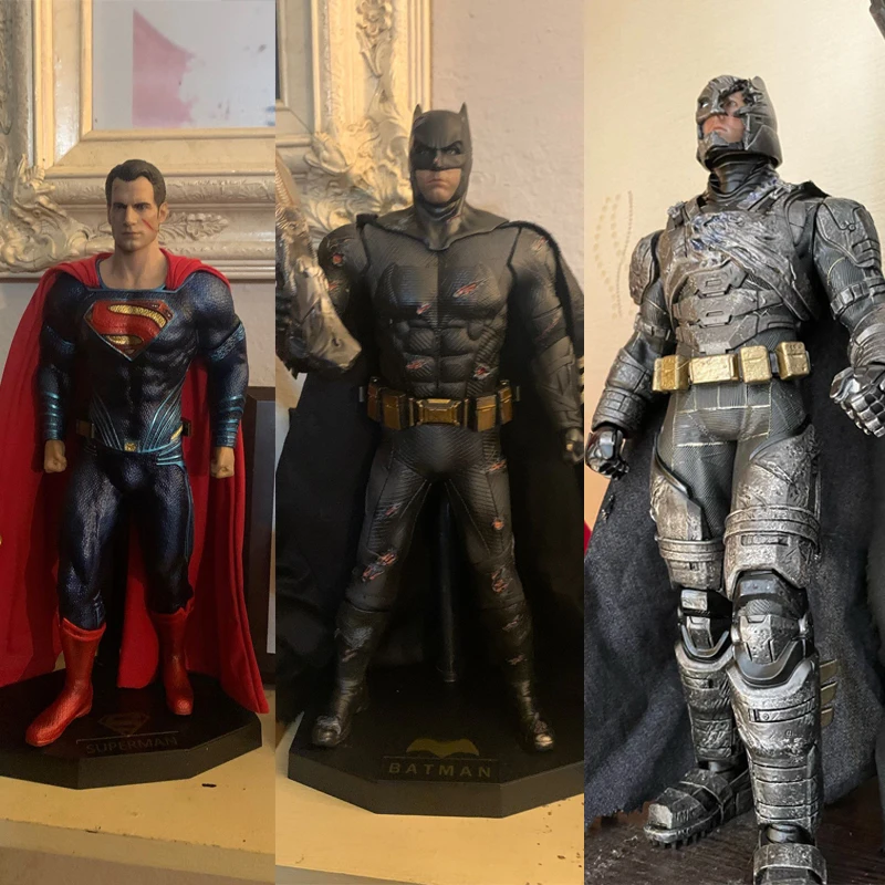 

Cyazy Toys 1/6 Supermen Armored Bruce Wayne Action Figure Statue Model Toys Team Of Prototyping 30cm 12inch Birthday Present