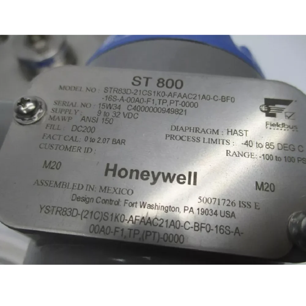 Smart Wire ST800 Удаленный мембранный герметичный передатчик обеспечивает точные