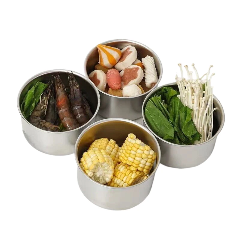 Контейнер для еды из нержавеющей стали миска хранения свежести герметичная