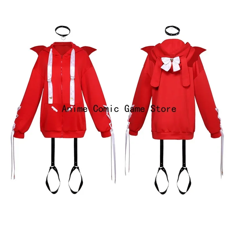 Фото ❤️ Косплей ❤️ В наличии: Костюм для косплея KAngel/Ame из игры NEEDY GIRL OVERDOSE, худи для косплея, одежда для Хэллоуина, карнавала, рождественских вечеринок ❤️ №1