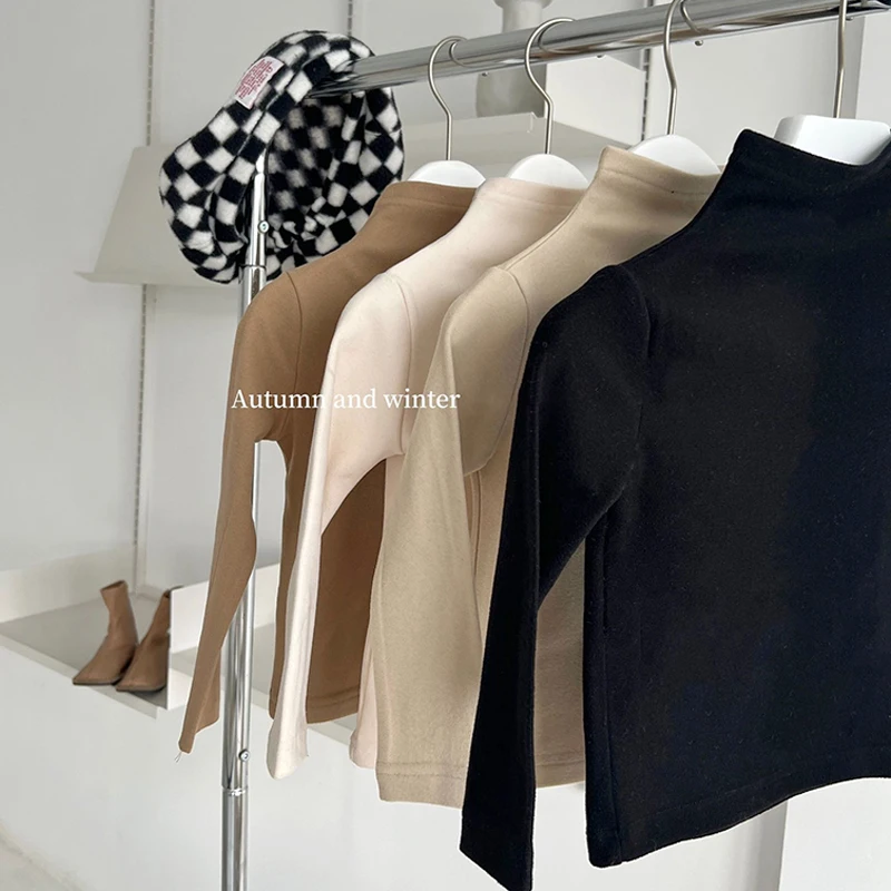 

Spring Autumn Girls T Shirt Baby Tee Shirt Toddler Tee Kids Tops Children Clothes Free Neck Stretchable Letter Label 1-6Y