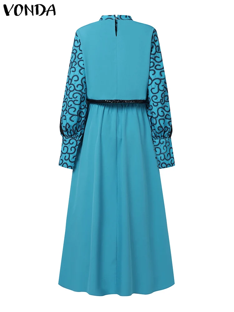 VONDA женские комплекты с принтом 2024 богемные костюмы из двух предметов