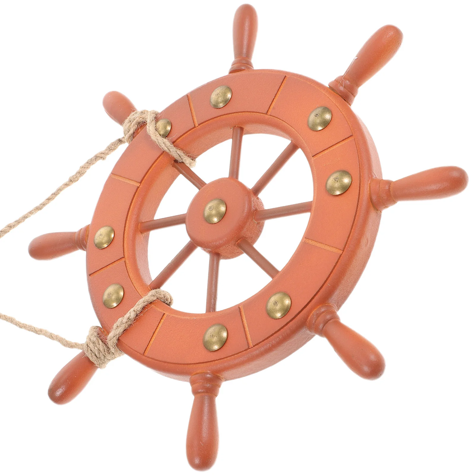 

Wheel Nautical Ship Wall Wooden Decor Steering Boat Beach Wheels Hanging Rudder Coastal Ornamentdecorations Decoration Sailing