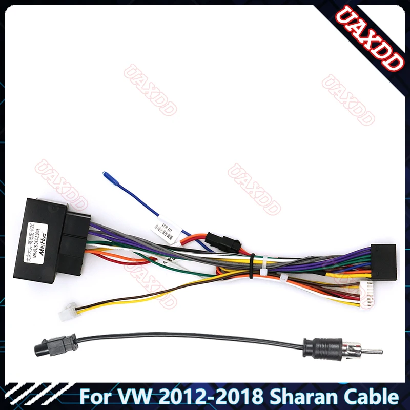 

Для VW 2012-2018Sharan 9-дюймовый 2 Din автомобильный радиоприемник пластиковая панель приборной панели установка рамки Android мультимедийные игровые кабели