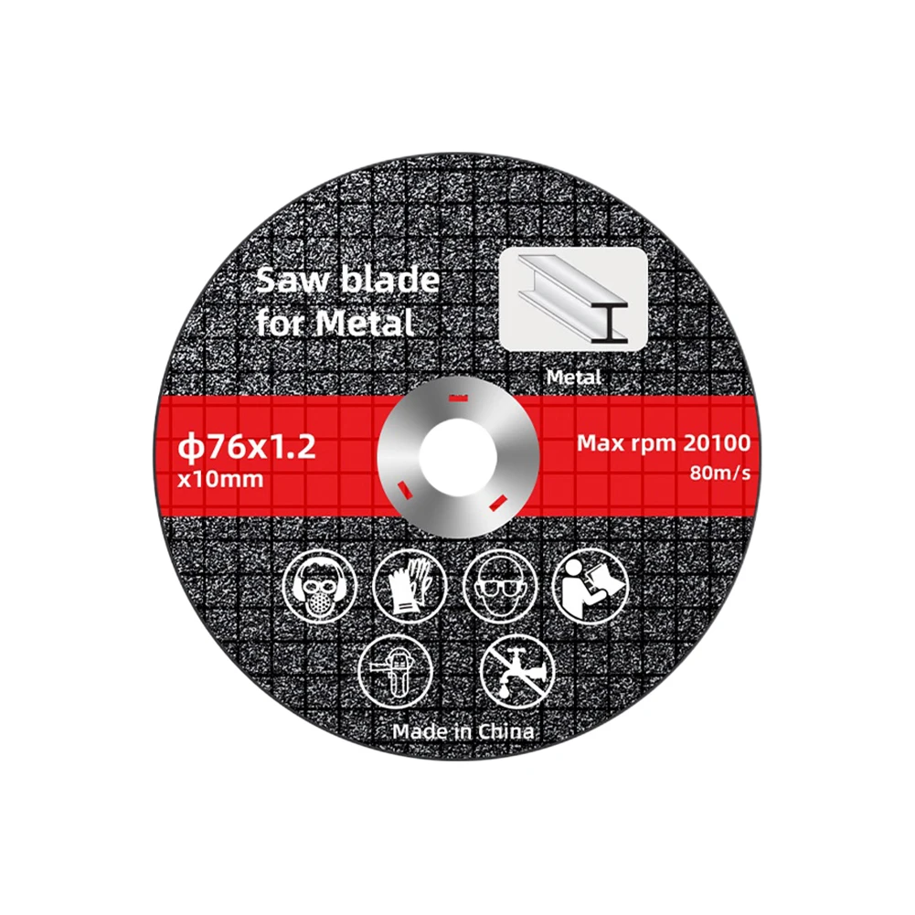 

Steel Cutting Cutting Disc 76mm Wear Resistance Angle Grinder Ceramic Circular Cutting Blade Impact Resistance