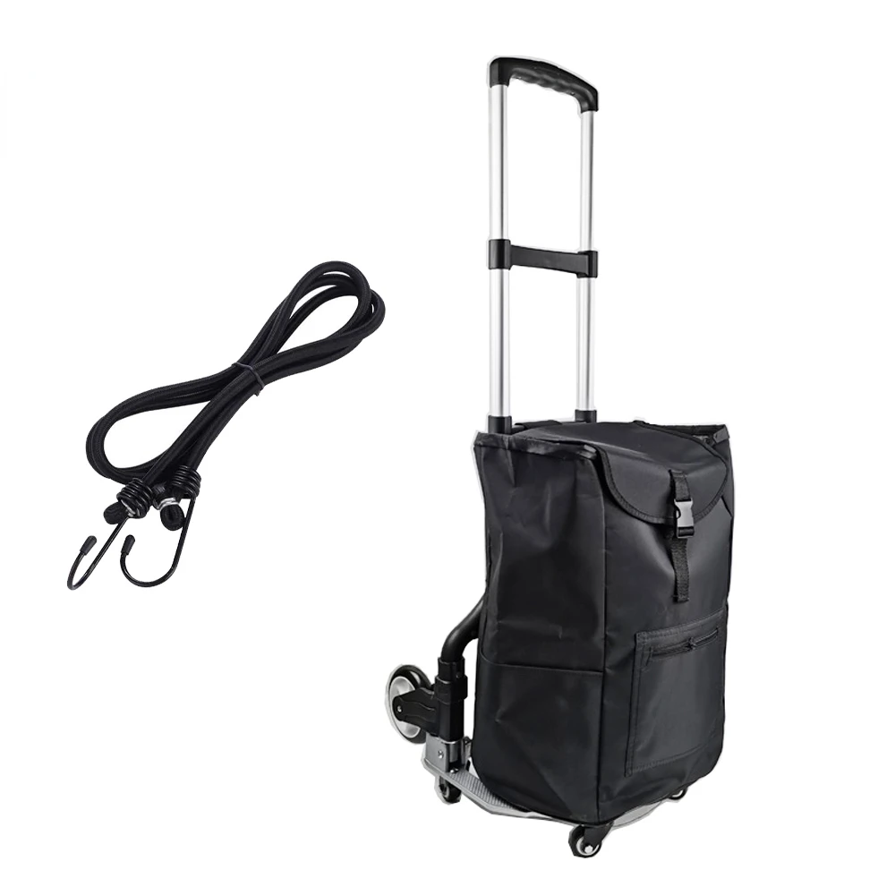 

Lighten Up Folding Hand Truck Wheel Barrow Cart Trolley for Shopping Moving