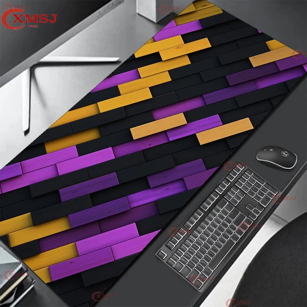

Art three-dimensional mosaic color mouse pad suitable for office student game accessories office notebook keyboard mouse pad XXL