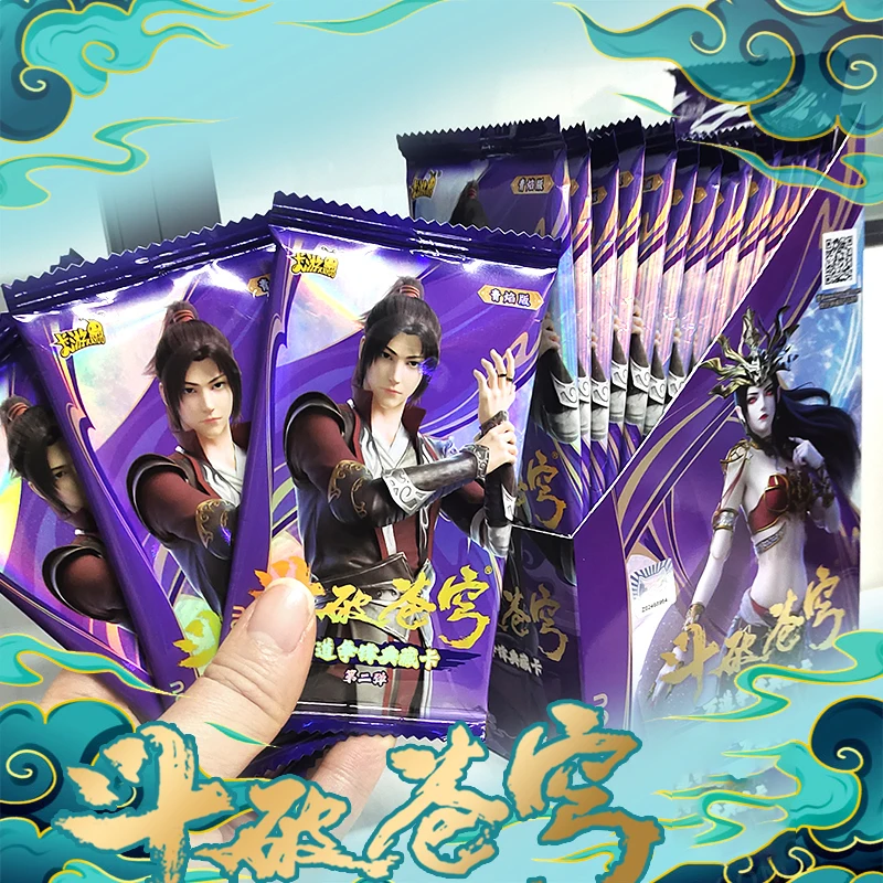 

KAYOU Fights Break Sphere Card Ultra Rare Limited Collection Edition Green Flame Edition Xiao Yan Cloud Rhyme Bronzing Card