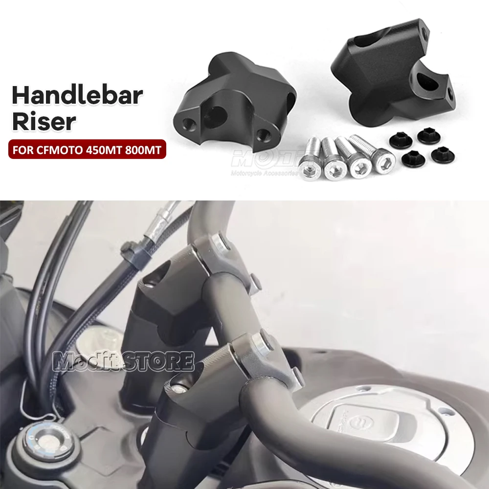 Крепления на руль 450MT для мотоциклов CFMOTO 800MT 800mt 450 mt аксессуары крепление зажим