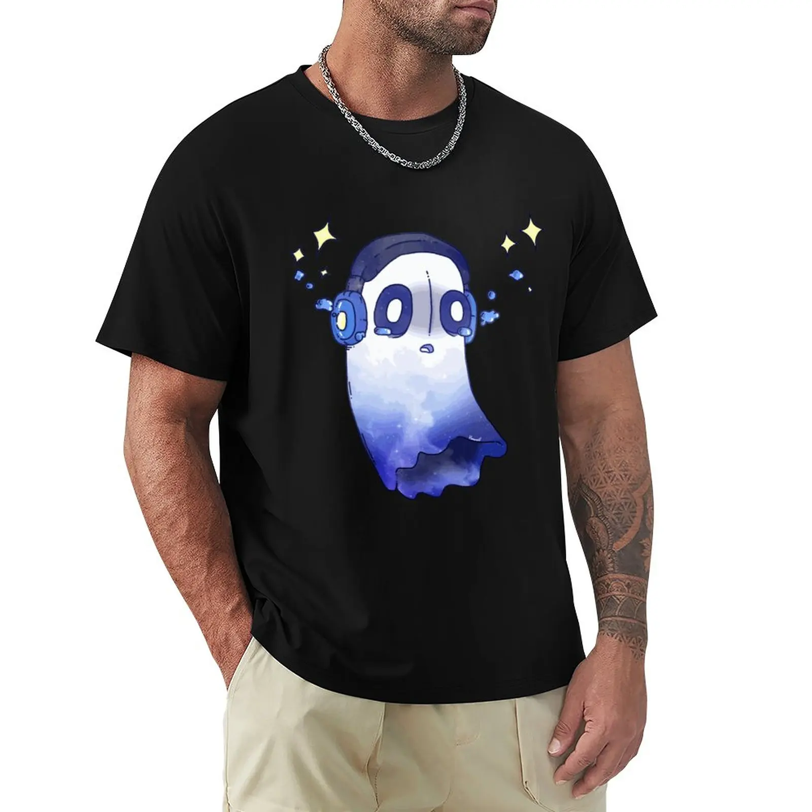 

Napstablook галактика Undertale раздражающая собака призрак Санс футболки мужские хлопковые новые футболки с круглым вырезом футболки с коротким ру...