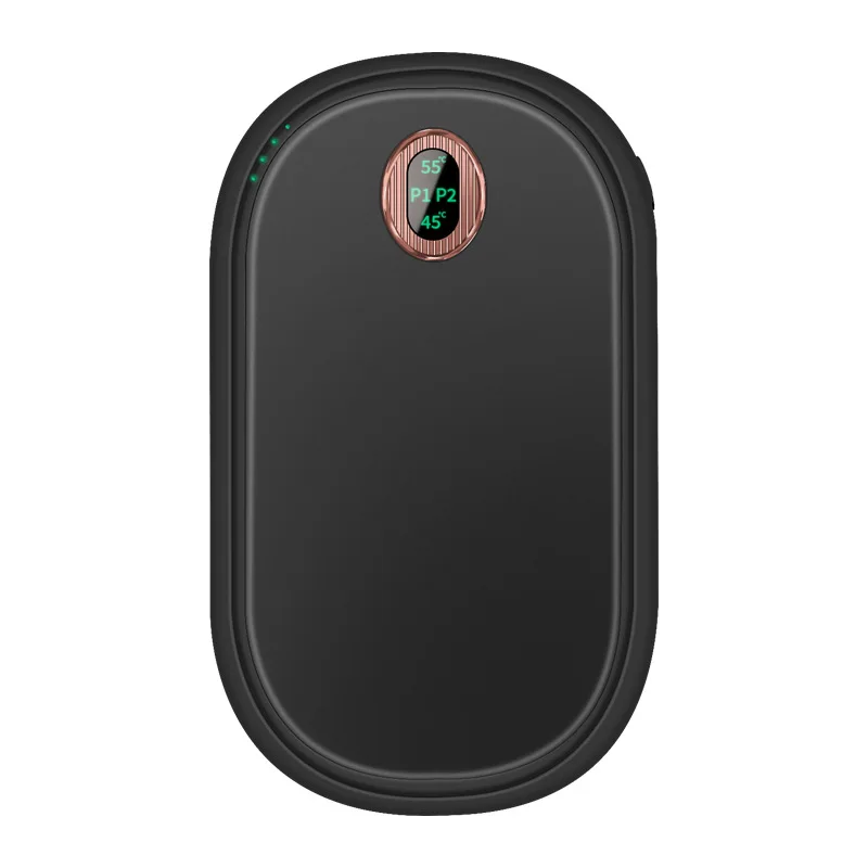 

Hand Warmer Mobile Power Digital Display Temperature Control Pocket Mini Electric Heater For Winter Outdoor Traveling Hiking