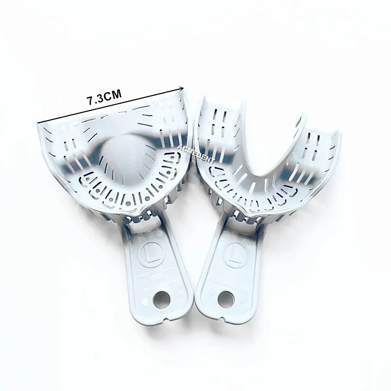 

Dental Impression Trays Distal Extension Absence Denture Edentulous Tray Large Size