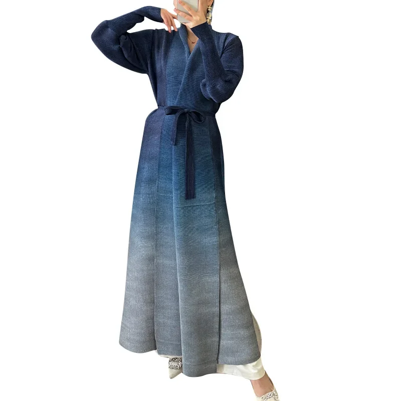 Плиссированная Свободная Женская куртка новинка сезона весна-осень 2024 модная