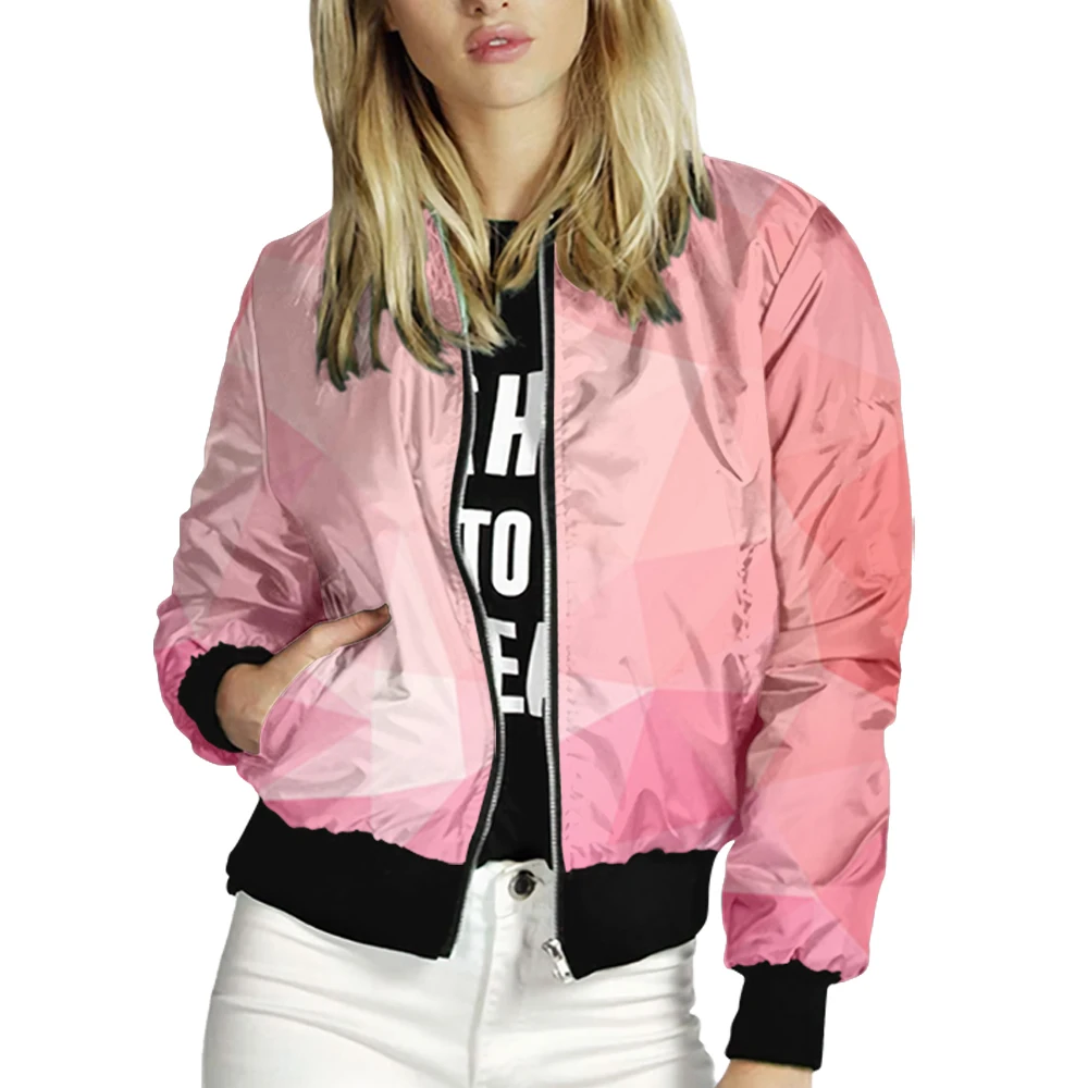 

Jackets Colorful Geometry Print New Outerwear Retro Bomber Women's Spring 2023 Tweed Suit Skirt Down Support for Customization