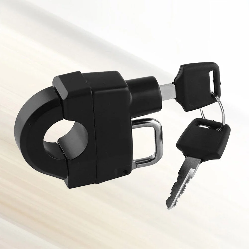 

Motorcycle Handlebar Lock Portable 25mm Anti-theft Security Key Lock (Black)