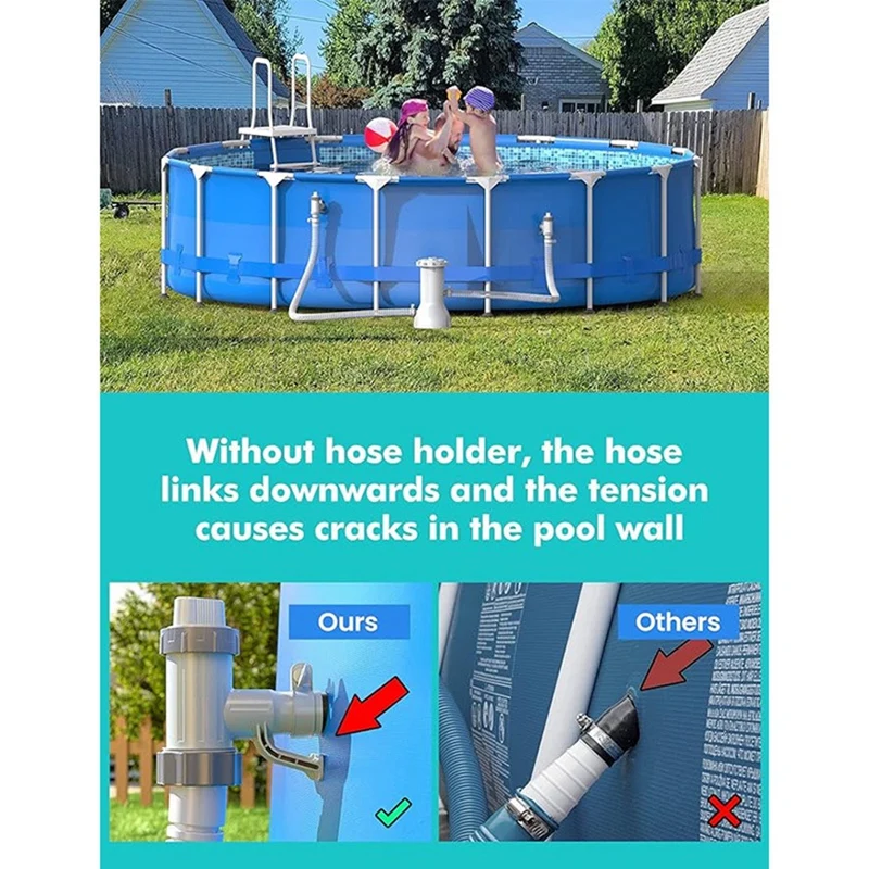 Шланг для бассейна адаптер запасные части шланг кронштейн и плунжерный клапан