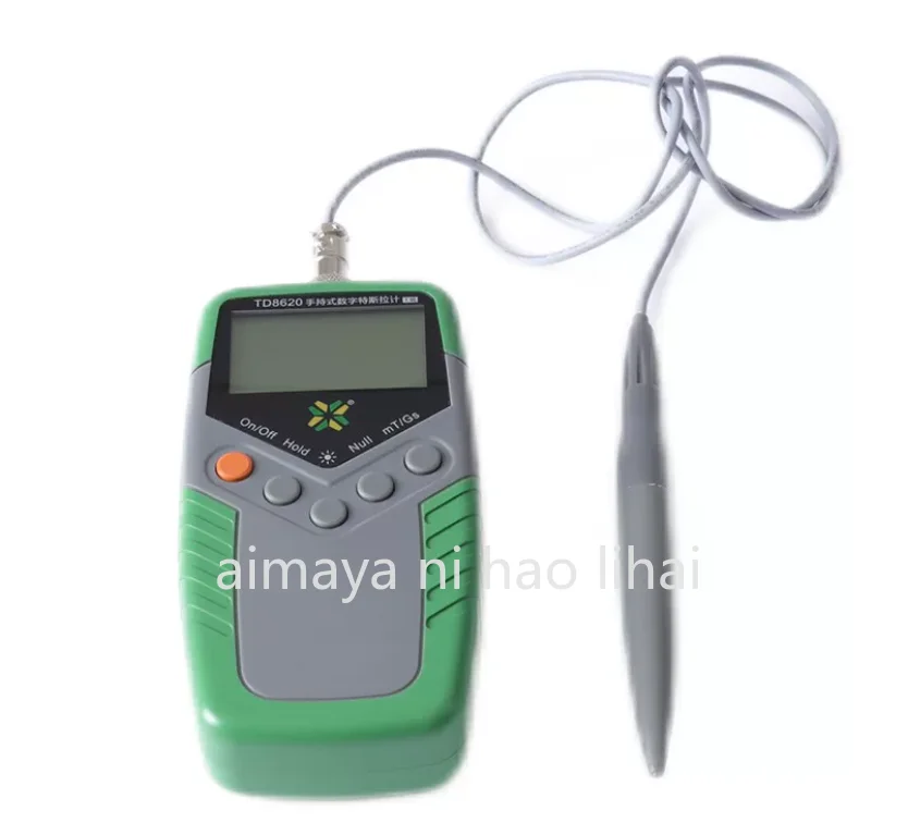 Фото Портативный детектор магнитного поля Гаусса Tianheng TD8620, 5100 мТл/см, для измерения силы магнитного поля №1
