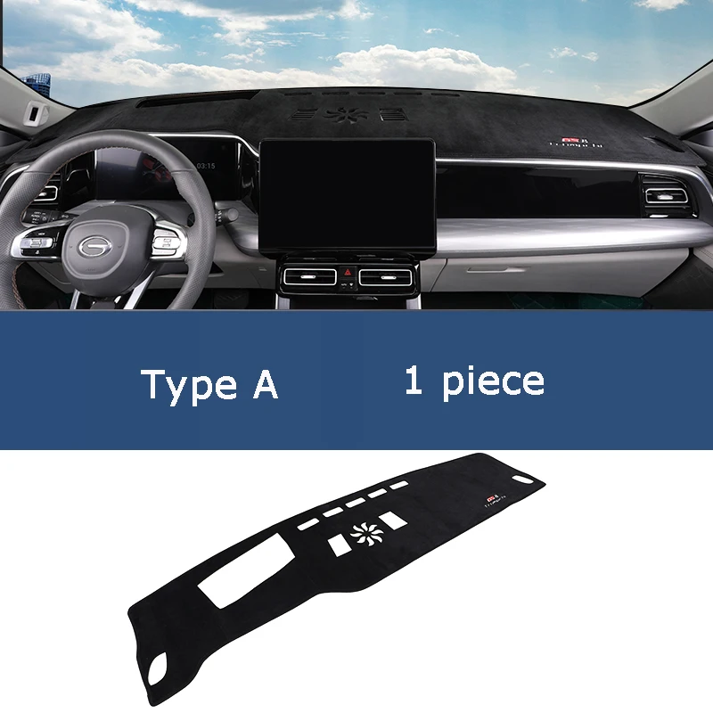 

Коврик для автомобильного стайлинга Trumpchi GAC GS8 II 2023, коврик для приборной панели, чехол для приборной панели с солнцезащитным козырьком, аксессуары для ковра