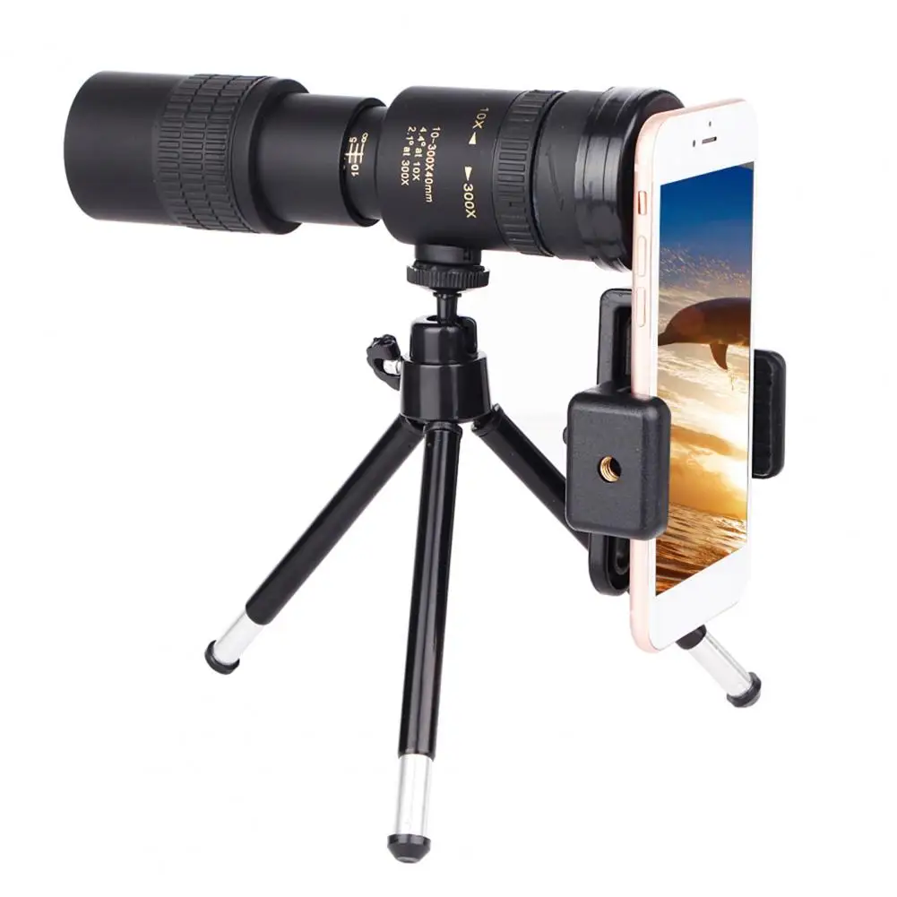 

Outdoor Monoculars 10X-300X High Clarity Large Magnification Telescopic Zoom Waterproof Adjustable Magnification Monoculars