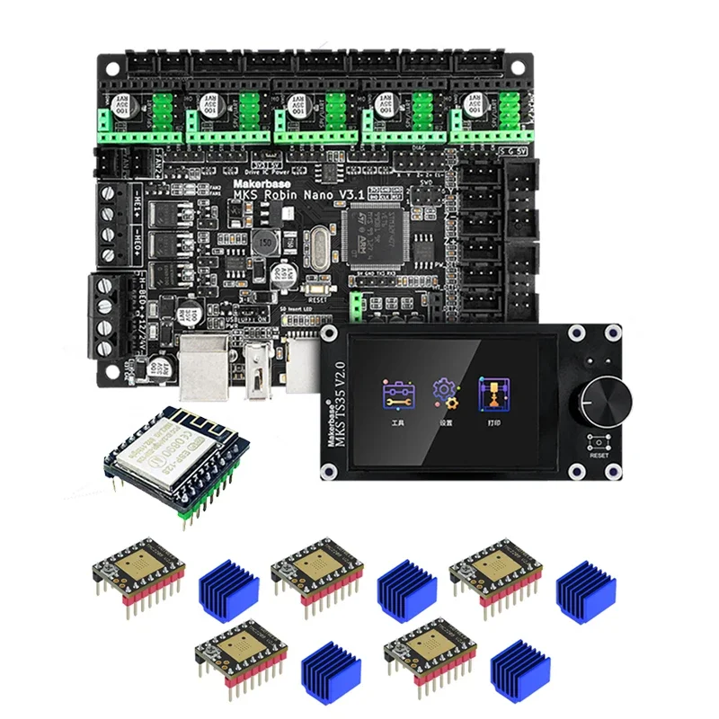 

Makerbase MKS Robin Nano V3.1 плата управления 3D-принтером