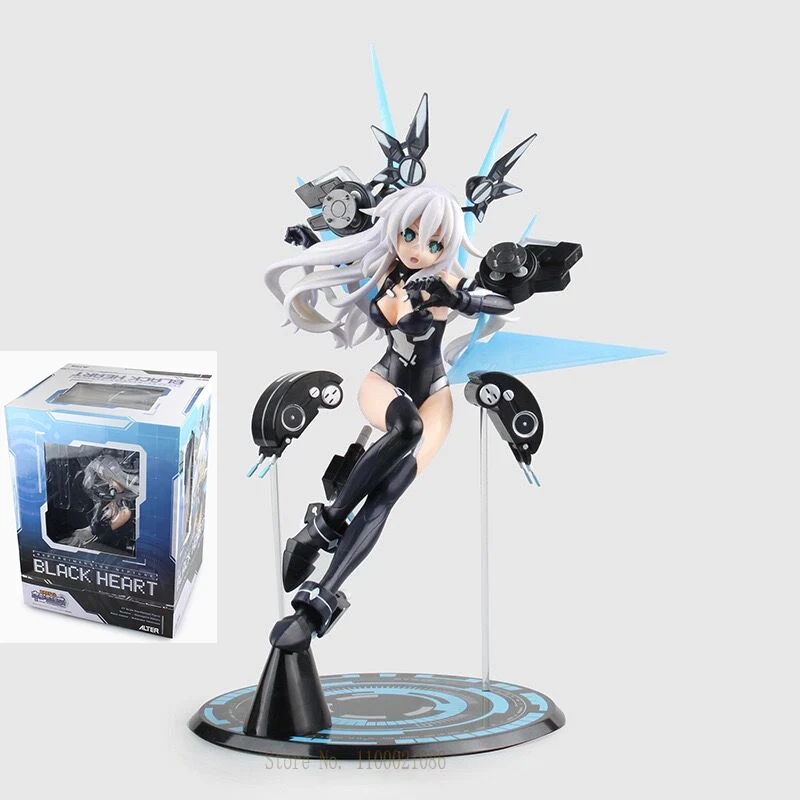 

35cm Black Heart noire neptunia figure Hyperdimension Neptunia Lastation Noire Japanese Anime Toys PVC Action Figure Model Toy