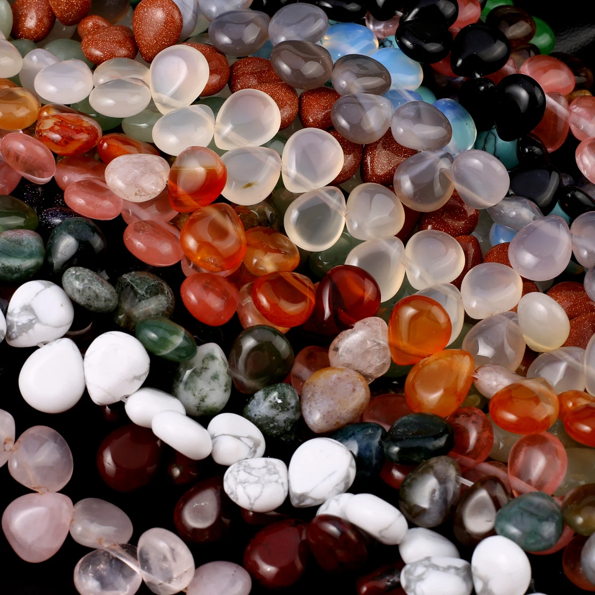 

Бусины из натурального камня в форме капли воды, бусины из драгоценных камней, незакрепленные бусины, изготовление ювелирных изделий своим...