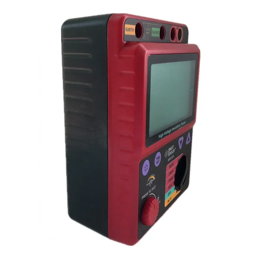 AR3125 Мегомметр 500 ~ 5000 В тестер сопротивления изоляции высокого напряжения умный