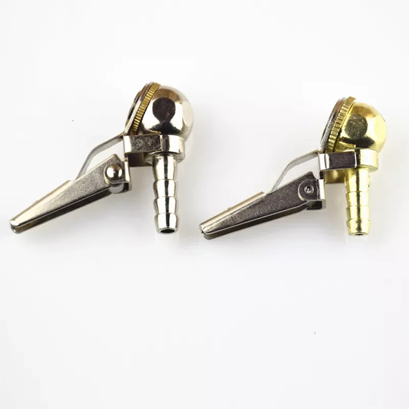 

Accesorios Para Auto NPT Tire Air Chuck Inflator Gauge Brass Ball Auto Car Tire Inflator With Clip For Car Tire Repair Tools TCC