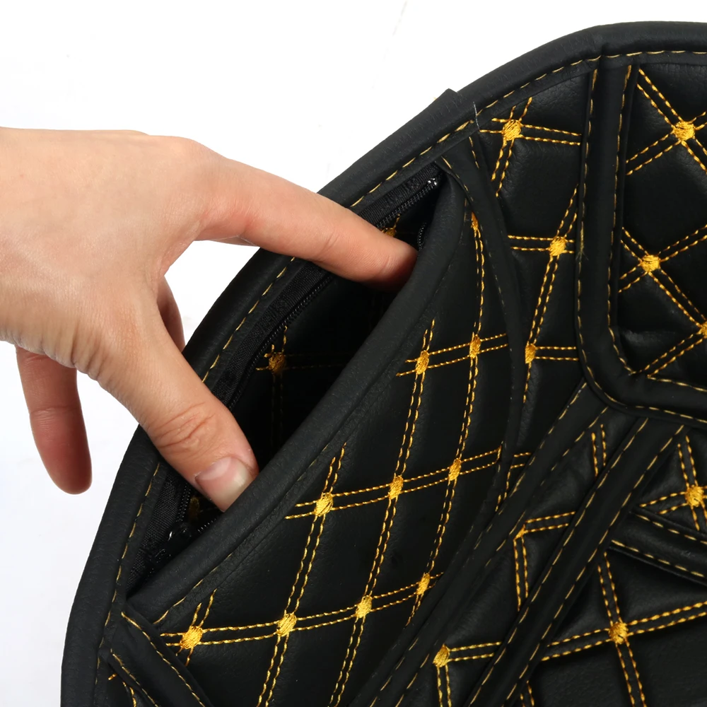 Кожаная защита для мотоцикла Yamaha NMAX чехол на заднее сиденье прочный аксессуар из