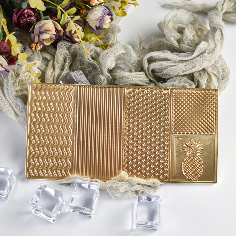 Пластина для штамповки кубиков льда латунные формы штампов волнистый узор