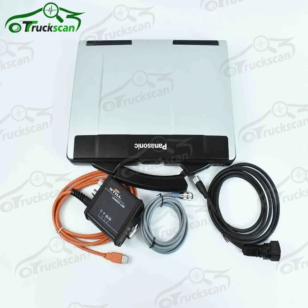 Диагностический сканер для вилочных погрузчиков Still с cf53 latpop Lift trucks still canbox