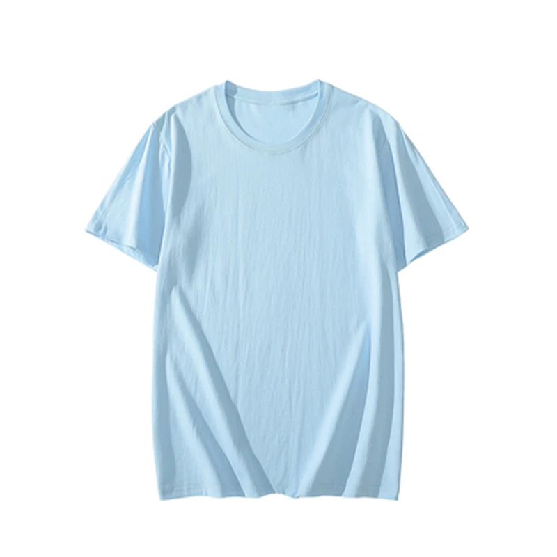 

Детская летняя синяя футболка с коротким рукавом # nigo36785