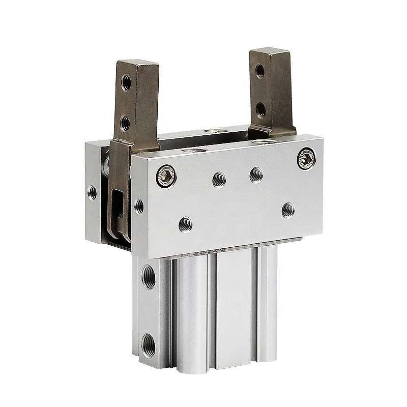 

SHINYEE pneumatic smc type pneumatic clamp cylinder MHT2 small compact guide china pneumatic Gripper clamp finger cylinder