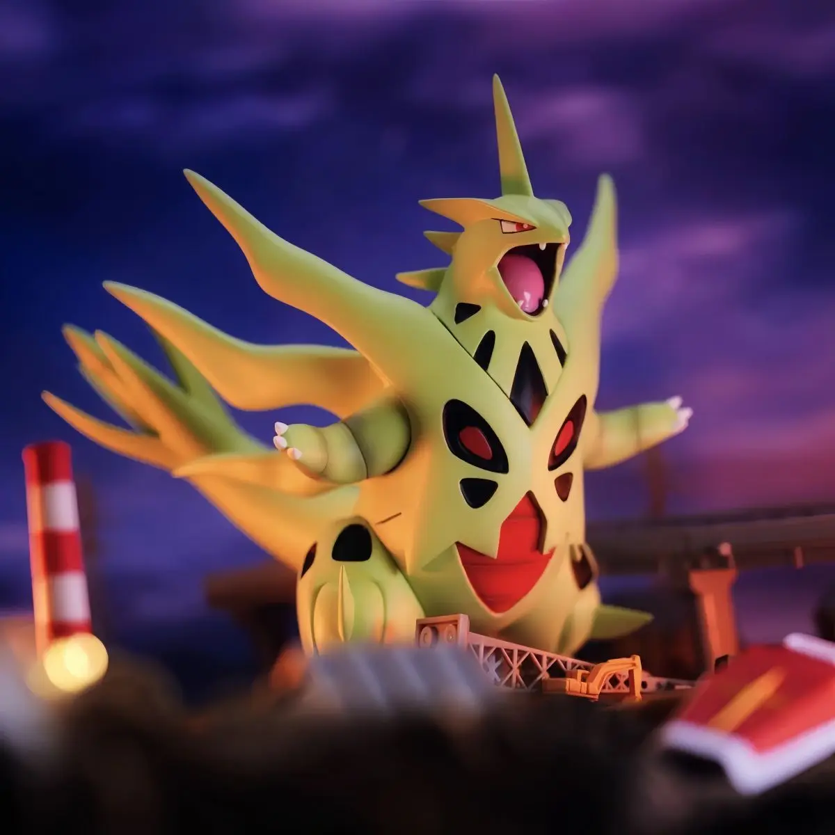14 см фигурка покемона Mega Tyranitar аниме фигурки ПВХ Gk статуя модель куклы