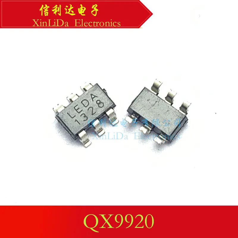 QX9920 SOT23-6, маркировочный код LEDA, Бак-тип, высокая мощность, светодиодный, новый и оригинальный чип драйвера постоянного тока