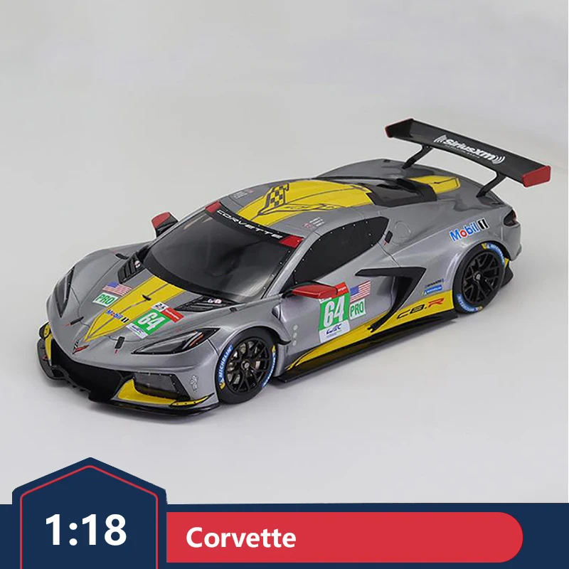 

GT Spirit Limited Corvette C8.R GTLM Race Car 1:18 Corvette Simulation Car Model