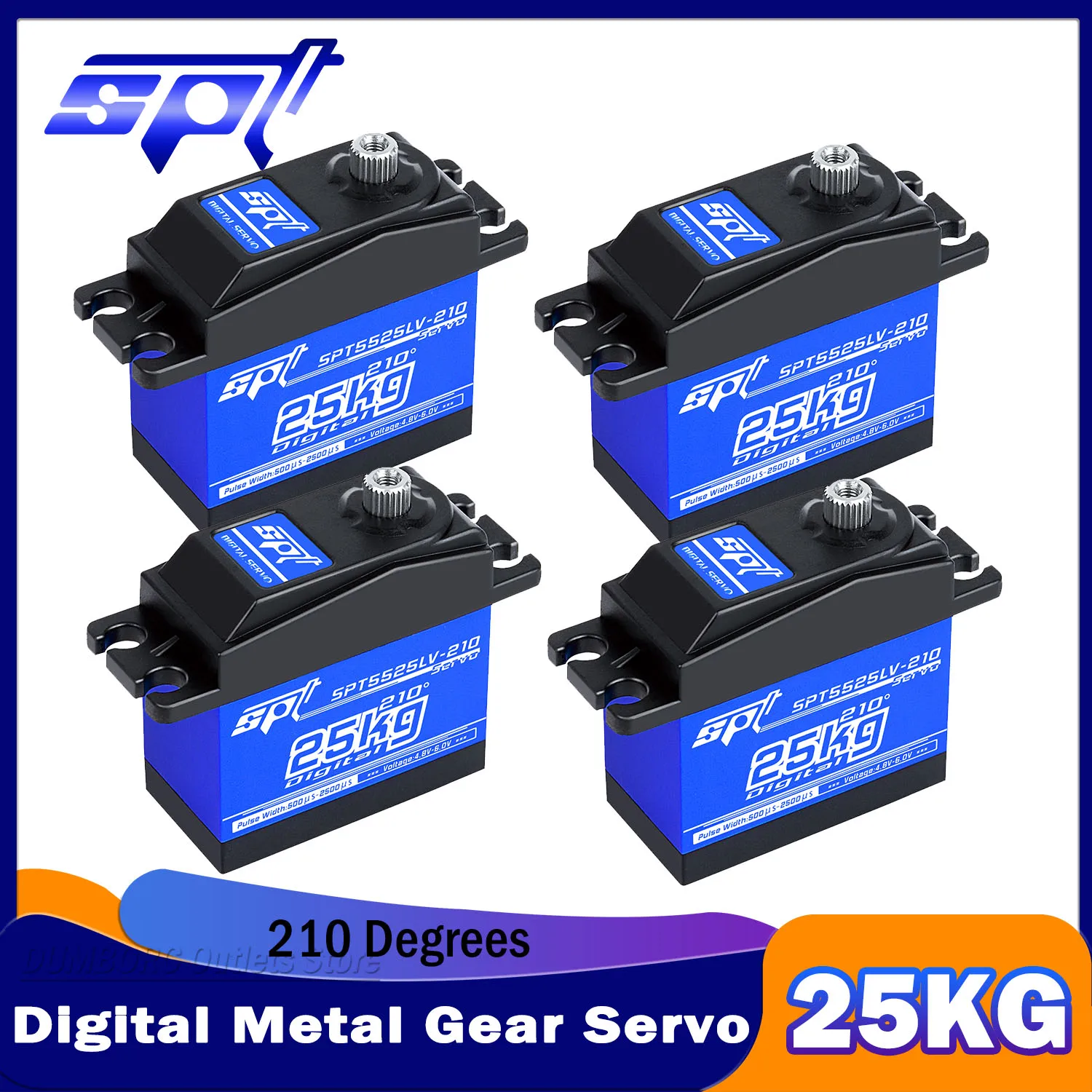 Цифровой сервопривод SPT 5525LV-210