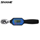 Динамометрический ключ Shahe мини-динамометрический ключ, 14 дюйма, 38 дюйма, 12 дюйма, Портативный Ключ, с двунаправленной трещоткой, цифровой Ручной инструмент AWM
