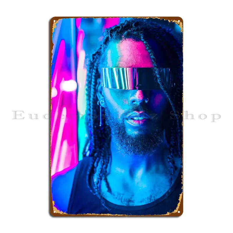 

Cyber Guy Metal Sign Rusty Cinema Wall Plaque Design Sign Tin Sign Poster