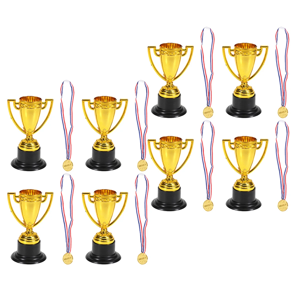 

16 шт. награды на заказ, пластиковые медали, баскетбольный трофей, рождественские подарки, награды, бейсбольный мини-Кубок для детей